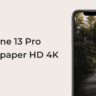 iPhone 13 Pro Wallpaper HD 4K iphone 13 pro wallpaper